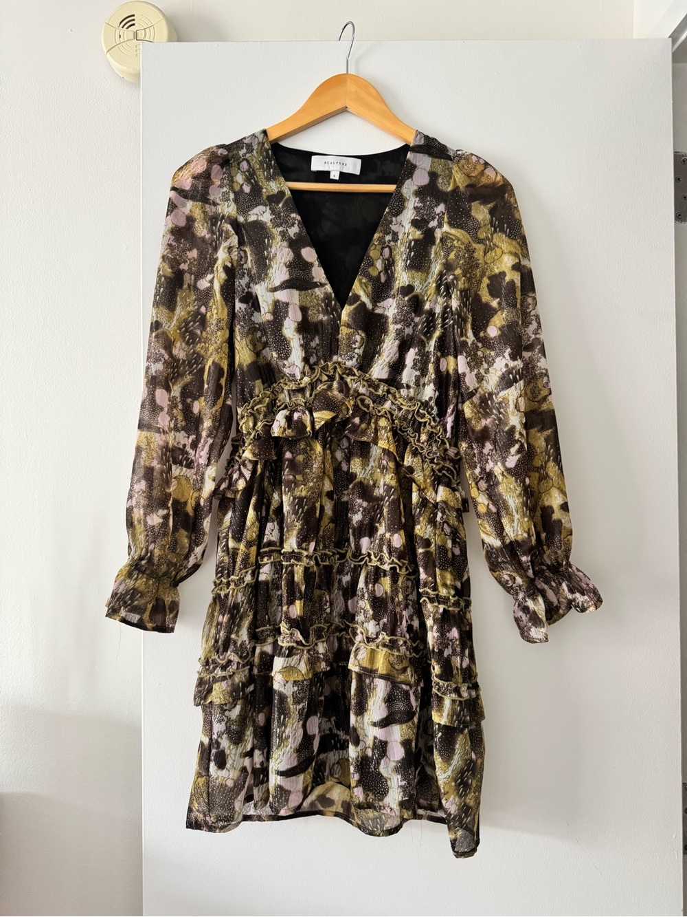 Scalpers Ruffled Dress Size S